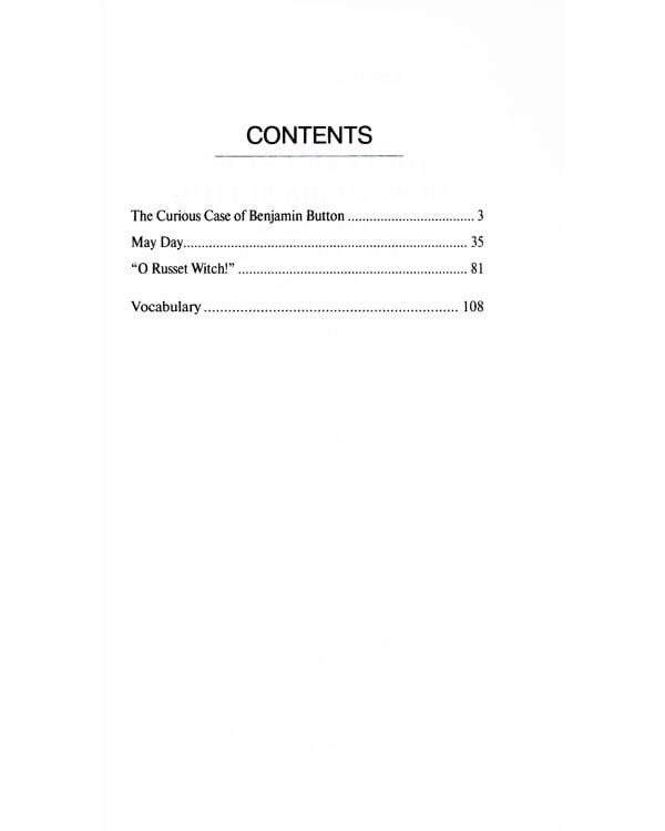 The Curious Case of Benjamin Button = Загадочная история Бенджамина Баттона: книга для чтения на англ.яз. Уровень В1