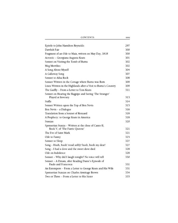 The Complete Poems of John Keats