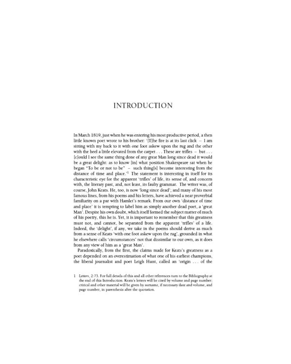 The Complete Poems of John Keats