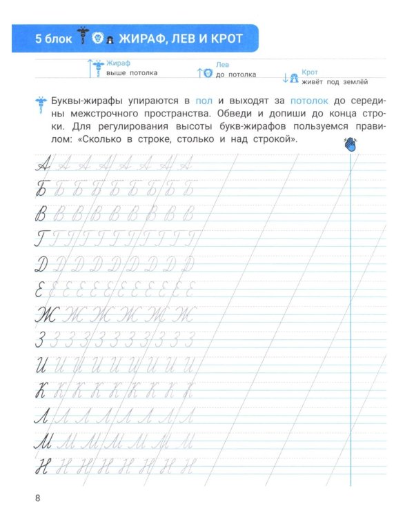 Исправление почерка: для учеников 1-4 кл