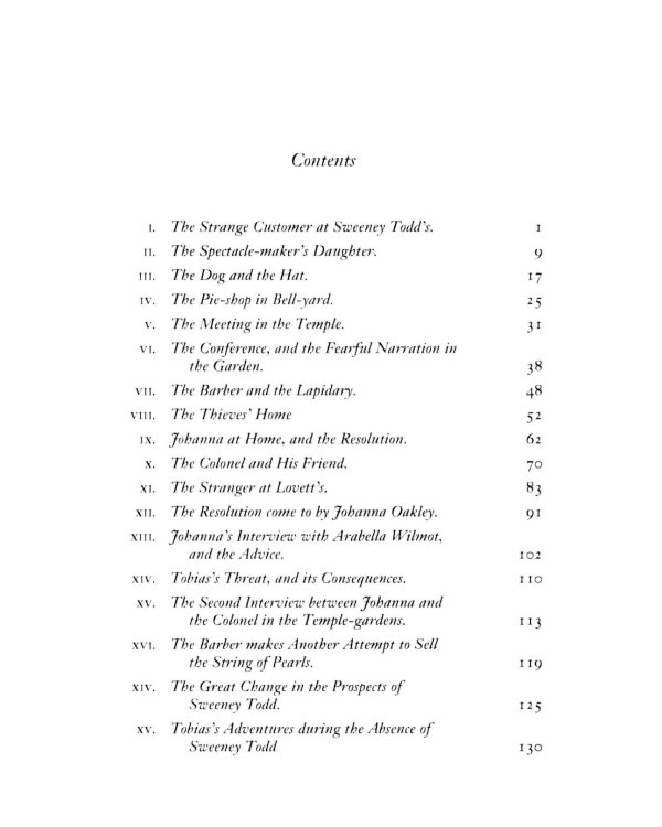 Sweeney Todd: String of Pearls