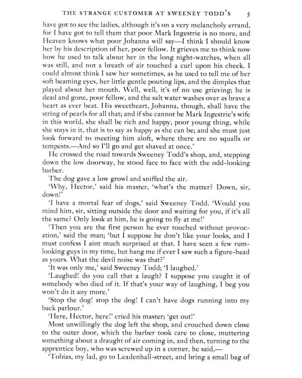 Sweeney Todd: String of Pearls