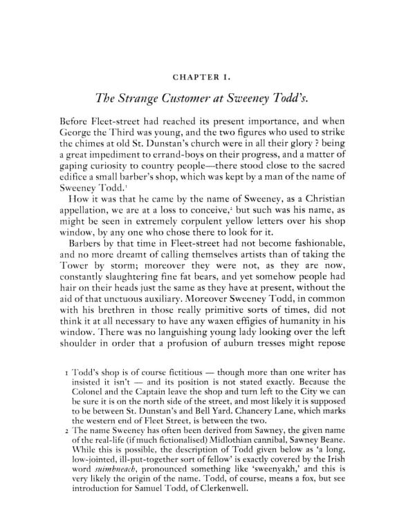 Sweeney Todd: String of Pearls