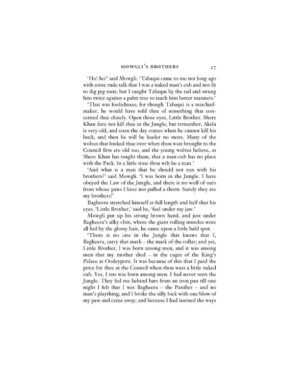 The Jungle Book & Second Jungle Book