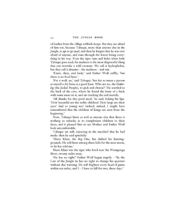 The Jungle Book & Second Jungle Book