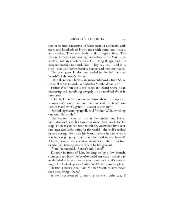 The Jungle Book & Second Jungle Book