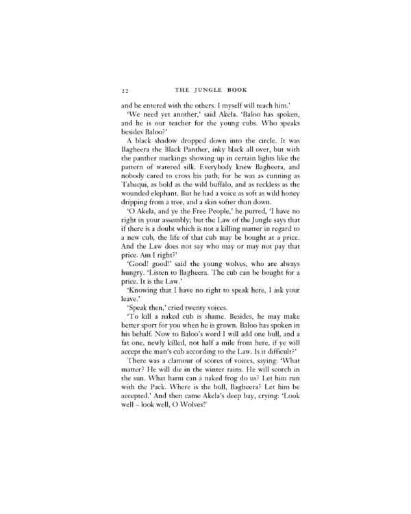 The Jungle Book & Second Jungle Book