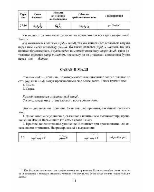 Введение в чтение Корана. Таджвид
