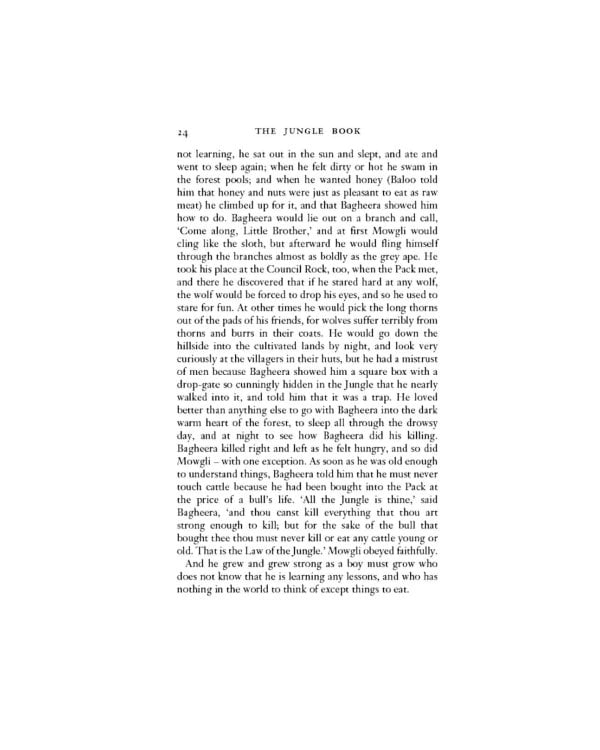 The Jungle Book & Second Jungle Book