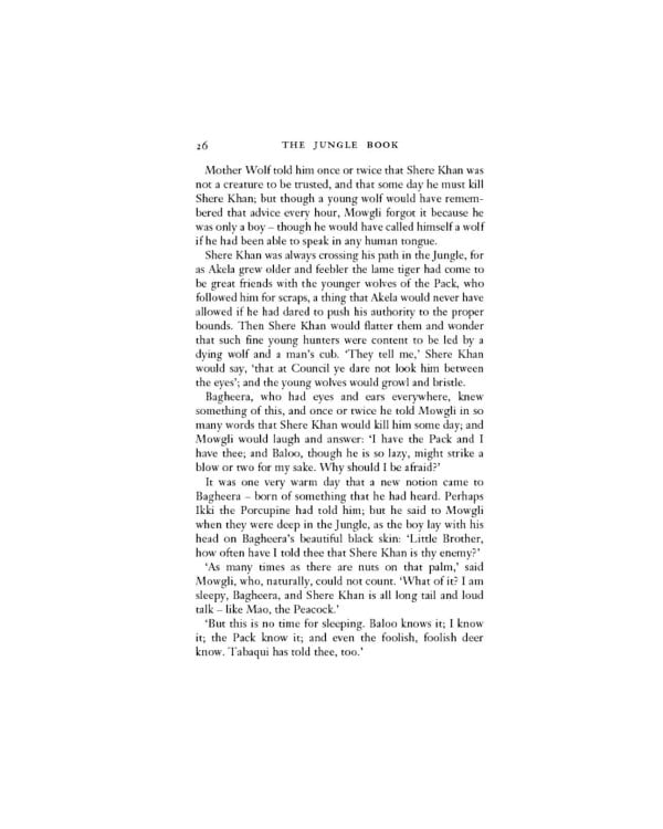 The Jungle Book & Second Jungle Book