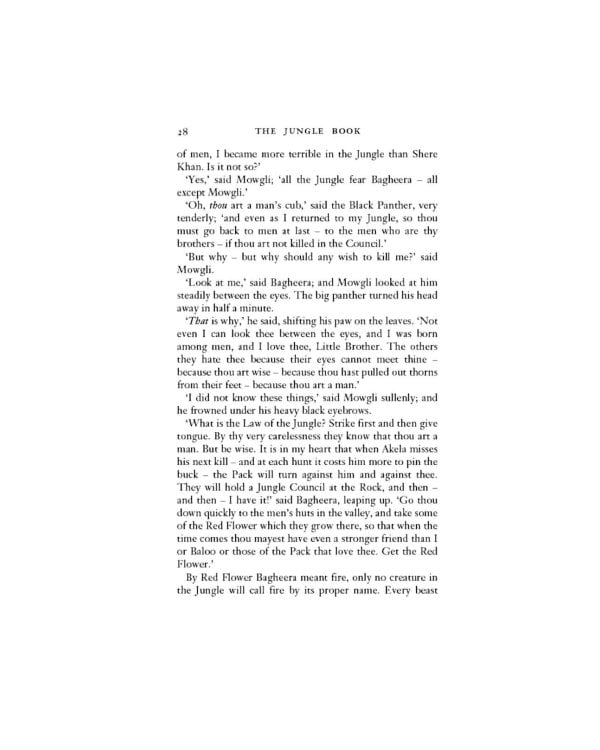 The Jungle Book & Second Jungle Book