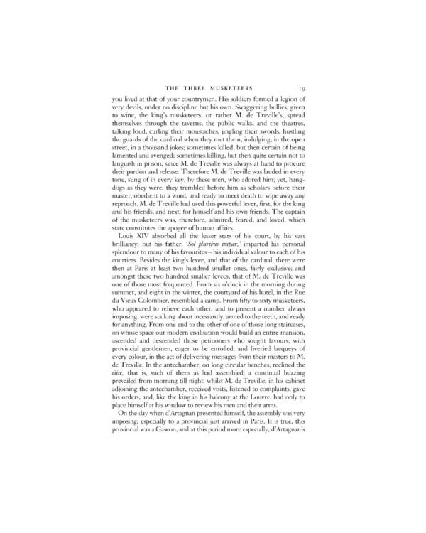 The Three Musketeers