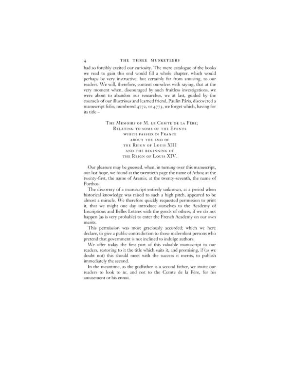 The Three Musketeers