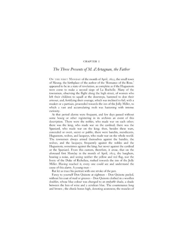 The Three Musketeers