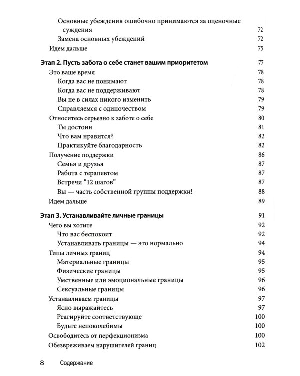 Созависимость: план восстановления