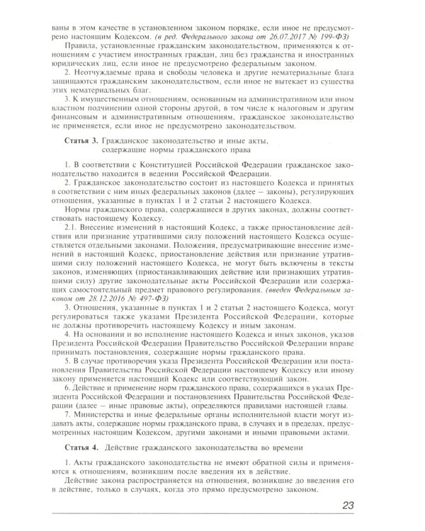 ГК РФ. Комментарий к последним изменениям