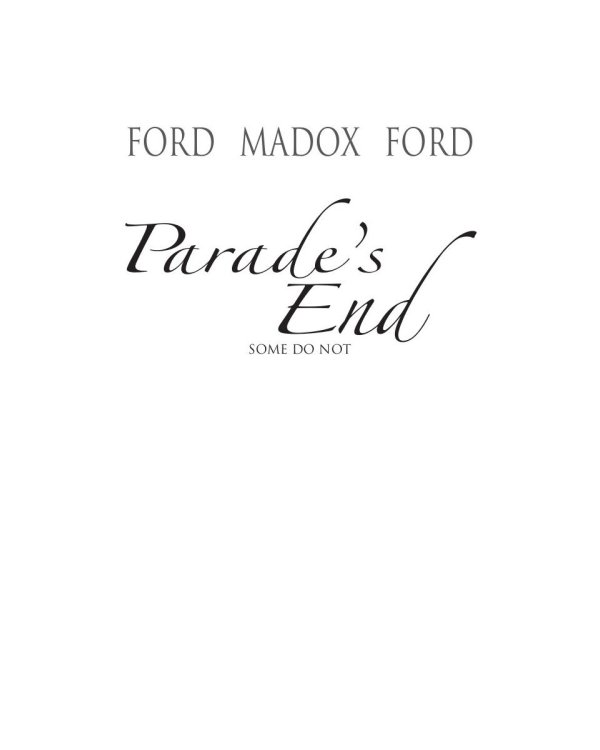Конец парада. Т.1. Каждому свое: роман