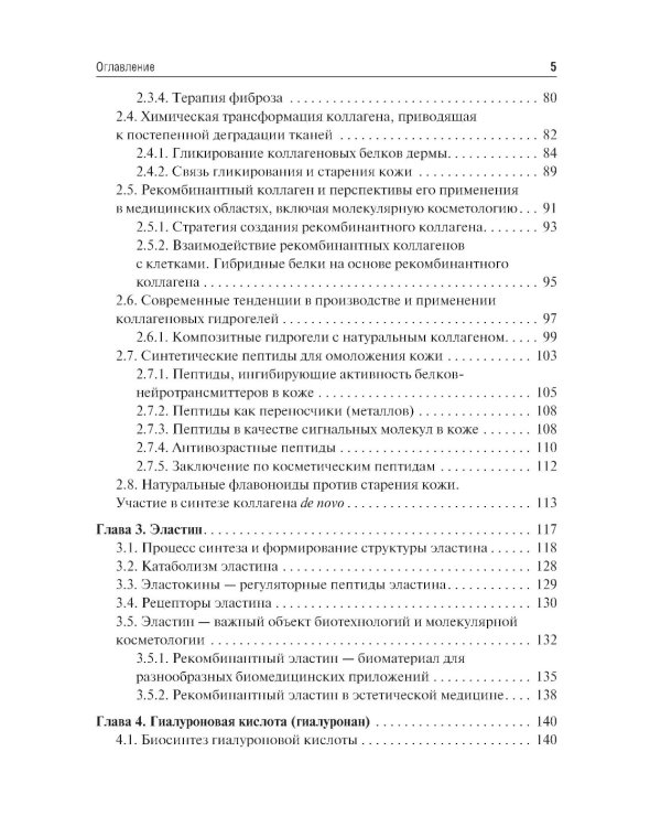 Коллаген, эластин, гиалуроновая кислота в молекулярной косметологии