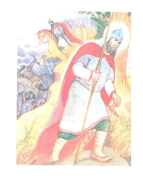 С Богом и один в поле воин. Жития святых воинов