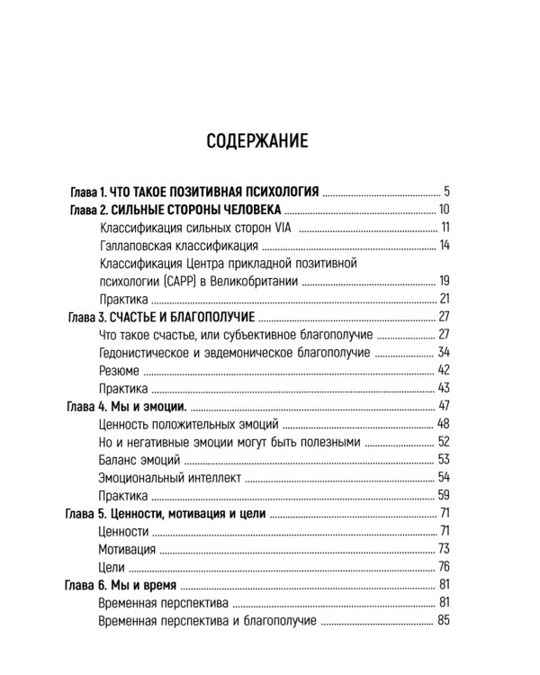 Позитивная психология: теория и практика