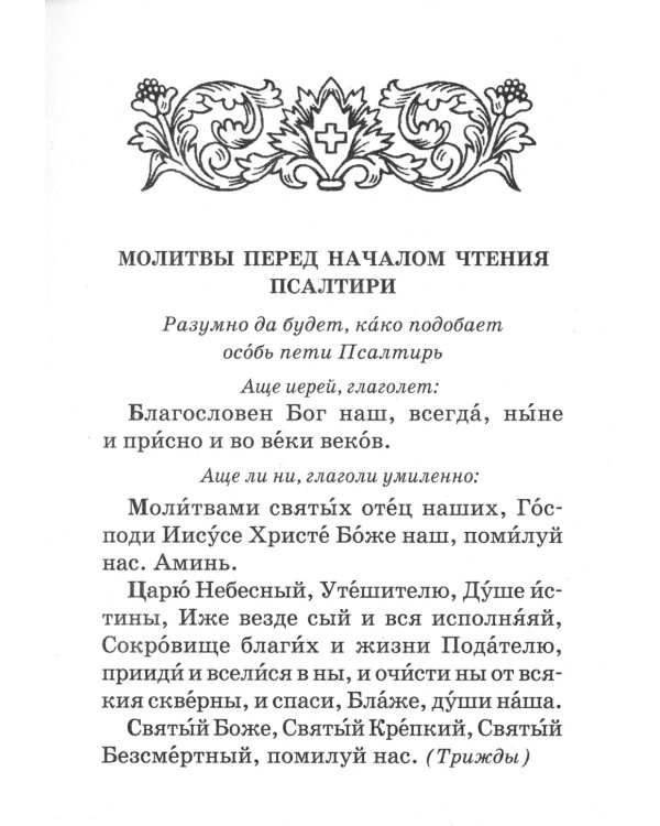 Псалтирь пророка и царя Давида с пояснениями