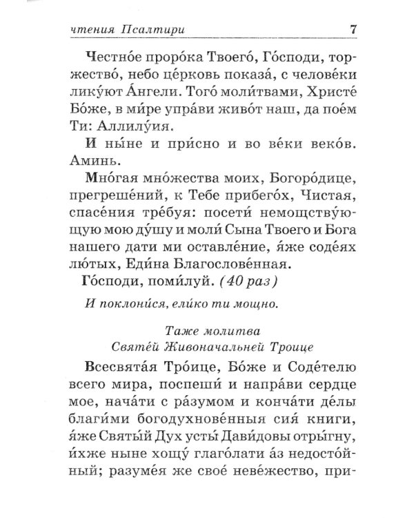 Псалтирь пророка и царя Давида с пояснениями