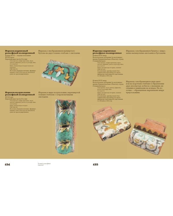 Русские изразцы в собрании Российского этнографического музея