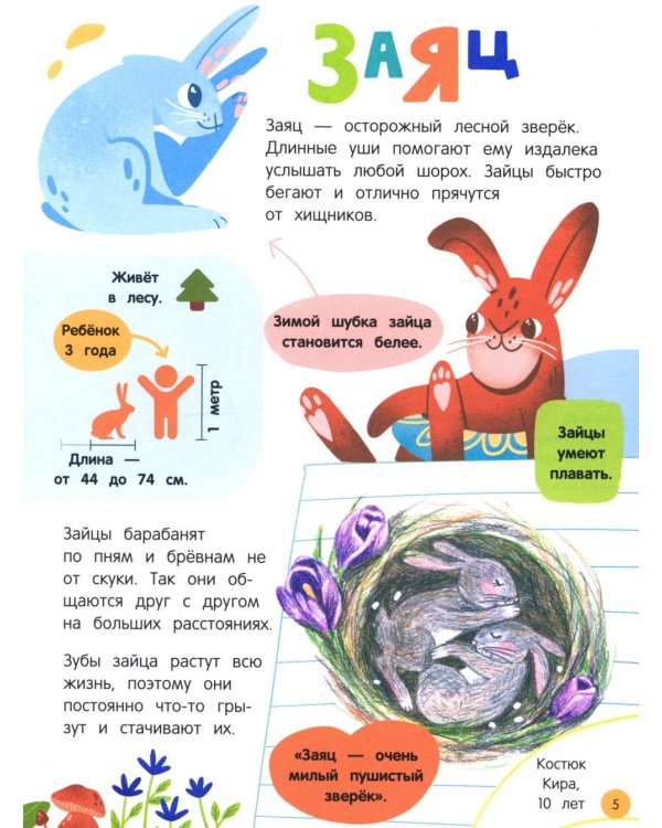 Мир животных: загадки природы глазами детей