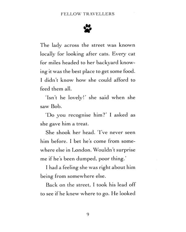 Bob. No Ordinary Cat