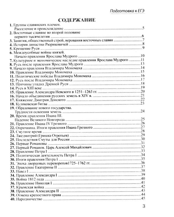 Шпаргалка по истории для успешной сдачи ОГЭ и ЕГЭ