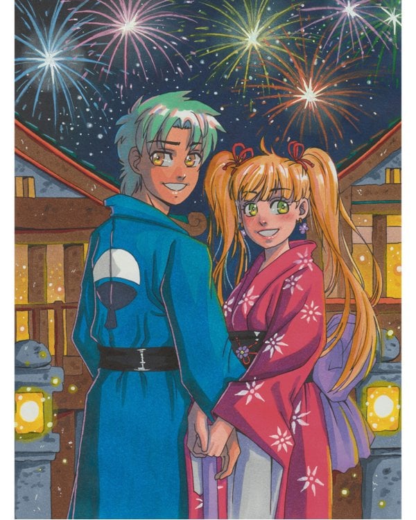 SHOJO! Нарисуй героев манги маркерами