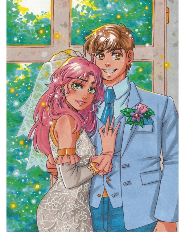 SHOJO! Нарисуй героев манги маркерами