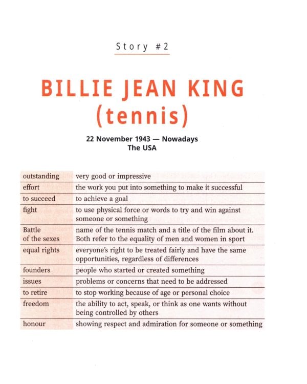 Great Athletes: истории на английском для начинающих изучать язык