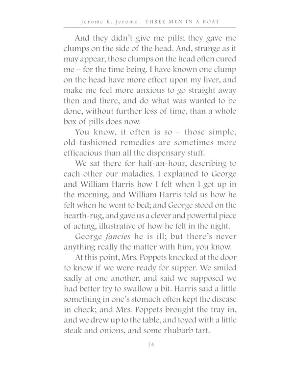 Three Men in a Boat (to Say Nothing of the Dog) = Трое в лодке, не считая собаки