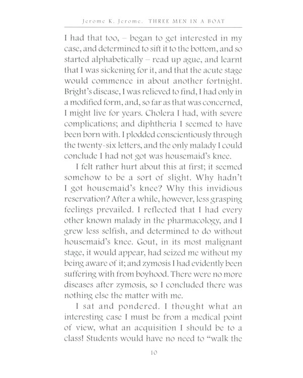 Three Men in a Boat (to Say Nothing of the Dog) = Трое в лодке, не считая собаки