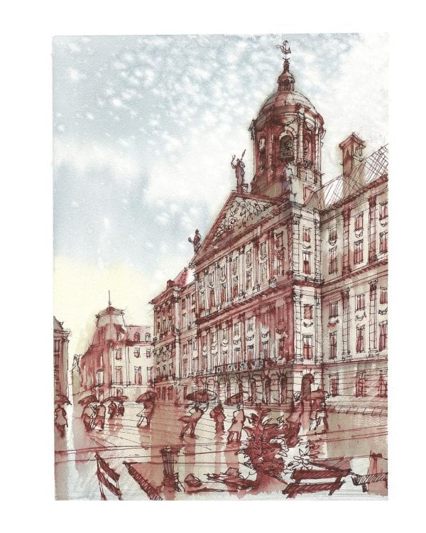 Три дня в Амстердаме. Краткий путеводитель в рисунках