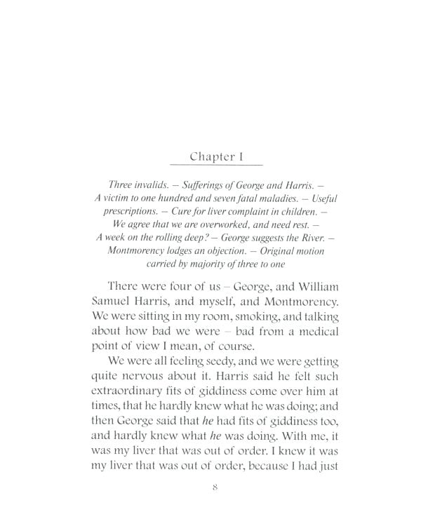 Three Men in a Boat (to Say Nothing of the Dog) = Трое в лодке, не считая собаки