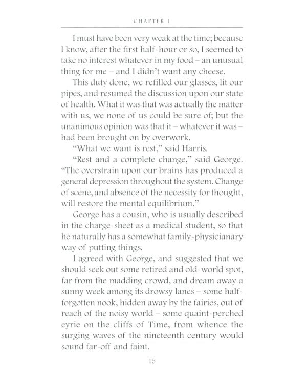 Three Men in a Boat (to Say Nothing of the Dog) = Трое в лодке, не считая собаки