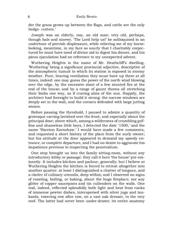 Wuthering Heights: на англ.яз