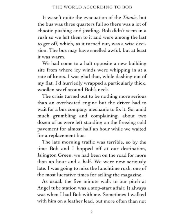 The World According to Bob. The further adventures of one man and his street-wise cat