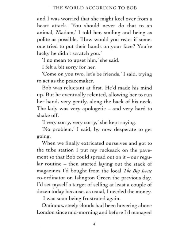 The World According to Bob. The further adventures of one man and his street-wise cat