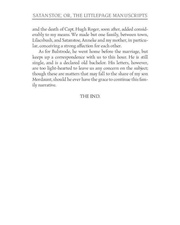 Satanstoe; or, The Littlepage Manuscripts = Сатанстоу: на англ.яз