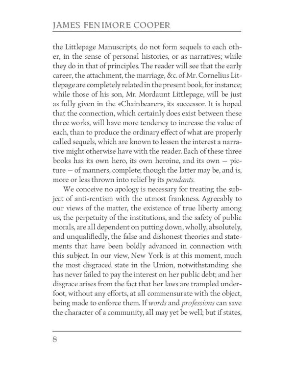 Satanstoe; or, The Littlepage Manuscripts = Сатанстоу: на англ.яз