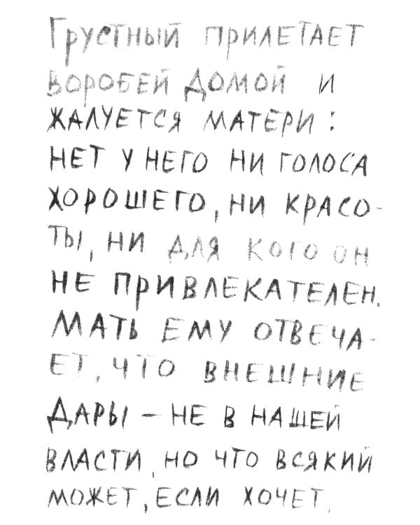 Соловей и воробей: пересказ сказки