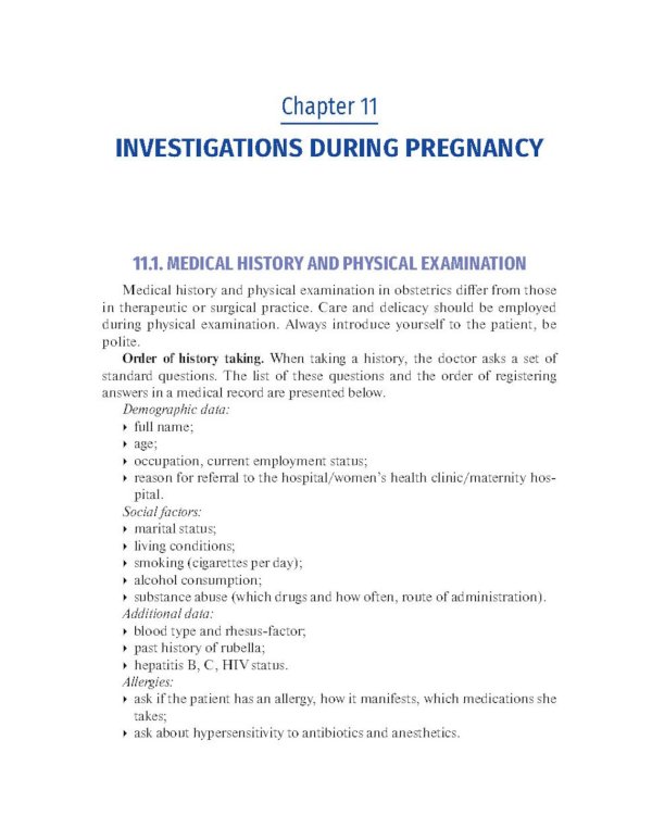 Obstetrics and gynecology. Textbook in 4 vol. Vol. 1. Physiological obstetrics