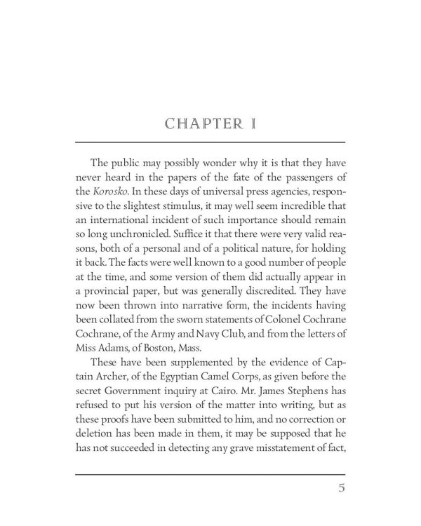 The Tragedy of The Korosko = Трагедия пассажиров «Короско»: на англ.яз