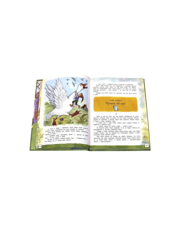 Чудесное путешествие Нильса с дикими: сказочная повесть