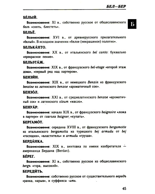 Большой этимологический словарь русского языка