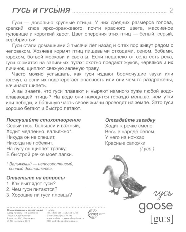 Комплект картинок "Супер. Птицы: перелетные, зимующие, домашние и декоративные" (количество томов: 8)