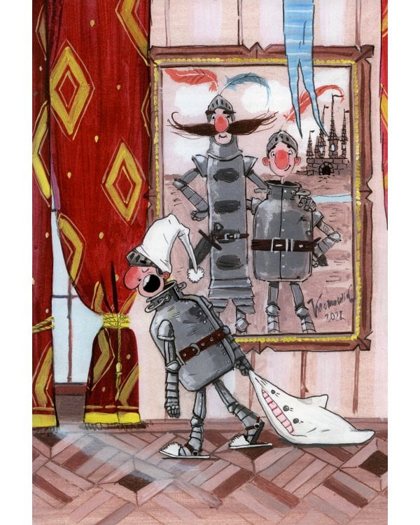 Как славный рыцарь сэр Бидон дракона победил. Книга-игра